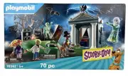 Playmobil Scooby Doo Daphne Fred Cemetery Play Set 70362 70 Piece (BB)