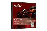 Alice AWR10 4/4 Violin String Set - Medium Tension - Synthetic Core
