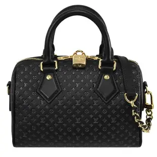 Louis Vuitton LV M22595 SPEEDY BANDOULIERE 20 牛皮壓紋兩用波士頓包