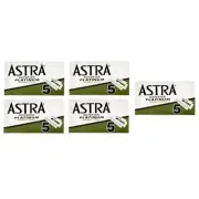 25 Astra Gillette Double Edge Safety Razor Shaving Blades Made In Russia