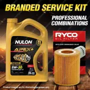 Ryco Oil Filter Nulon 5L APX5W30C1 Engine Oil Kit for Jaguar Xf X250 V6 Xj X351 (for: Jaguar)