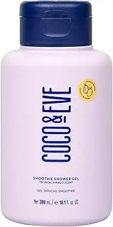 Coco & Eve Glow Figure Smoothie Shower Gel (Tropical Mango Scent) Moisturising Body Wash with Coconut Water, Aloe Vera. Sulfate Free (18.1 fl oz/300 ml)