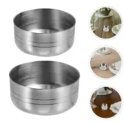 2 Pcs Cocktail Shaker Lid Bartending Supplies Making Accessories
