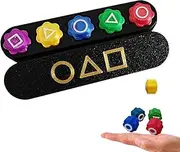 MOLZINY Gonggi Korean Game Gonggi Traditional Korean Game Gonggi Game Pebble Set Gonggi Jack Korean Stones Game Set for All Ages Hand Eye Coordination Training