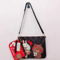 在飛比找Yahoo!奇摩拍賣優惠-小Z代購#LeSportsac line friends 4