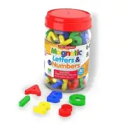 : Magnetic Letters and Numbers for Toddlers - ABC 123 Alphabet Toy Magnets -