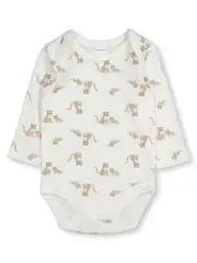 Baby Long Sleeve Cotton Interlock Bodysuit