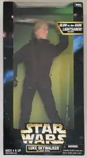 STAR WARS RETURN OF THE JEDI LUKE SKYWALKER IN JEDI GEAR WITH LIGHTSABER