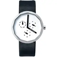 在飛比找Yahoo奇摩購物中心優惠-ISSEY MIYAKE TWELVE 日曆手錶(SILAP