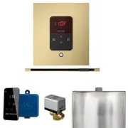 Mr Steam Basic Butler Steam Pkg w/Sq iTempo Ctrl-Linear Steamhead-SatinBrass