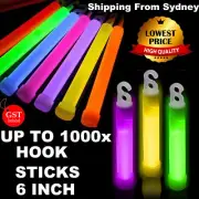 Glow Sticks Hook Glowsticks Lanyard Bulk Rave Light Party Xmas Glow In The Dark