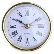 Vintage Clock Inserts Small Face Quartzs Clock Movement Roman Numeral Decoration