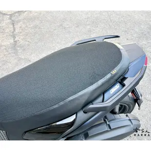 Yamaha AUGUR 專用 全3D網眼透氣機車隔熱坐墊套 黑色 座墊套 保護套 保護貼 隔熱椅墊 哈家人