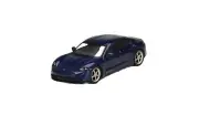 1:64 PORSCHE TAYCAN TURBO S GENTIAN BLUE METALLIC MINI GT 339