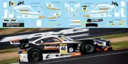 1/24 Decals for Mercedes AMG GT3 46 Liqui Moly 12hr Bathurst 2020 TBD573