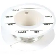 Sterling Silver Dead Soft Jewelry Beading Wire 26 Gauge