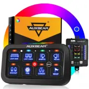 AUXBEAM RB80 RGB 8 Gang Switch Panel Circuit Relay System LED Light Bar CAR Boat (for: Volvo)