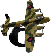 Replica Pre-Build Aircraf 1/144 Scale for Avro 683 Lancaster Bomber Alloy Model Military Classic Display Collection Model Aircraft Collection Gift Display