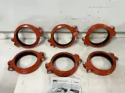 CASE OF 6 Anvil FIG C-3 Lightweight 6" Flexible Coupling Ductile Iron 0890012297
