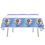 Gabbys Dollhouse Tablecloth Party Supplies Birthday Decorations 108*180cm