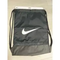 在飛比找蝦皮購物優惠-（全新）Nike 黑色運動束口後背包
