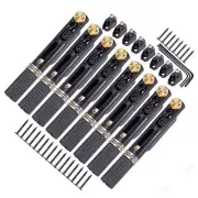 8 Strings Headless Guitar Bridge Saddle Single Bridge for Headless Guitar Parts