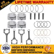 Connecting Rod & Piston Ring Kit For Hyundai Accent Kia Rio Roul 1.6L 2012-2016 (for: Hyundai)