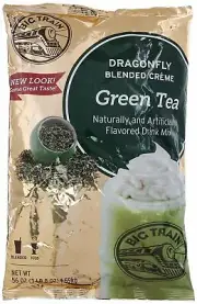Big Train Dragonfly Blended Creme 3.5 lb Bag - Green Tea (Individual)