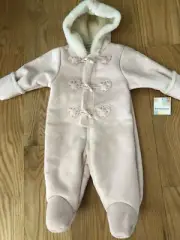 First Impressions Girls Snowsuit/Outerwear Size 3-6 mths