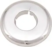 Proplus GIDS-231401 Split Escutcheon, 1/2" Ips, Chrome Plated Plastic
