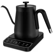 Electric Gooseneck Kettle, ±1℉ Temperature Control One Click 197℉ Pour Over K...