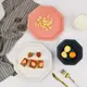 日式陶瓷餐具餐盤磨砂幾何八角盤子平盤西餐盤子 創意沙拉碗飯碗
