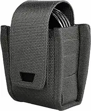 Heavy Duty Molle Handcuff Pouch — Perfect Handcuff Case for Duty Belt or Molle Pouch for Vest — Compatible with ASP/Hinged/Chain/Folding Rigid