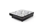 Foret Bed Mattress Double 9 Zone Euro Top Bedding Foam Super Firm 24cm