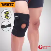 AOLIKES® Elastic Adjustable Knee Brace Fastener Patella Support Gym Relief Strap