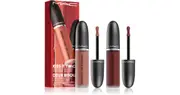 MAC Cosmetics Kiss It Twice Powder Kiss Liquid Duo Gift Set Best Sellers Color Color Orange 2 pcs