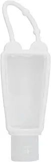 Empty Travel Bottle Hand Sanitizer Holder with Silicone Case Leak Proof Refillable Travel Containers, Liquid Soap, Lotion Empty Chain