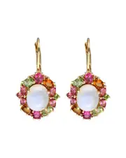 Tiramisu Vermeil 13.94 ct. tw. Gemstone Earrings