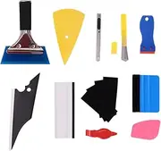 SOESFOUFU 11pcs Window Tint Tool Kit Professional Car Tinting Squeegee Film Cutter Automotive Window Film Installation Air Bubble Removal and Precision Cutting Tools