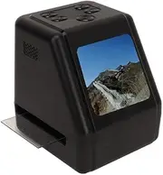 Slide Negative Scanner with Large 2.0 Inch LCD Screen, Converts Colour and Black and White Negative and Slides of 135 mm, 126, 110 Film and Super 8 Slides into 12MP JPEGs, Negative Films
