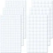 6 Sheets Foam Adhesive Squares, 990pcs Total Double Sided Self Adhesive Dots