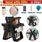 Rotating Kitchen Organizers Spice Storage Seasoning Rack Shelf Stand Jar Holder