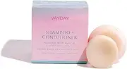 Maldives With Marula Luxury Shampoo and Conditioner Bars Set With Bergamot & Patchouli Essential Oils