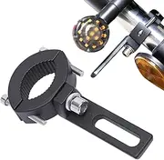 Lesunbak Adjustable Fork Clamp,Motorcycle Spotlight Mount Brackets - Aluminum Alloy Clamps No Drilling Assembly for Spotlights Running Lights Foglight ATV Roll Bar