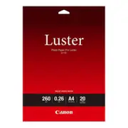 Canon Luster Photo Paper A4 (20 Sheets)