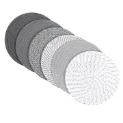 8 Inch Trivets for Hot Dishes, Heat Resistant Cotton Trivets Mats for Kitchen...