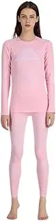 [xwxwseui] Thermal Underwear for Women Men Ultra-Soft Long Sleeve Base Layer Skiing Winter Warm Top and Bottom Set
