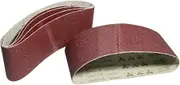 5Pcs 100x610mm Cloth/Fabric Sanding Belt, Grit 60 80 120 240 Aluminium Oxide Abrasive Sandpaper for Belt Sander (Grit : Grit 240)