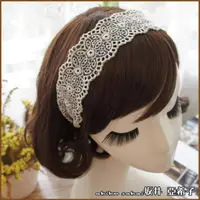 在飛比找momo購物網優惠-【Akiko Sakai】波西米亞風格牛仔布繡花造型髮箍(生