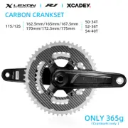 Road Bike Carbon Cranksets 11s 12s 29mm Superlight 165mm/167mm/170mm/172mm/175mm
